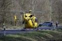 Schwerer VU Krad Fahrrad Koeln Porz Alte Koelnerstr P109